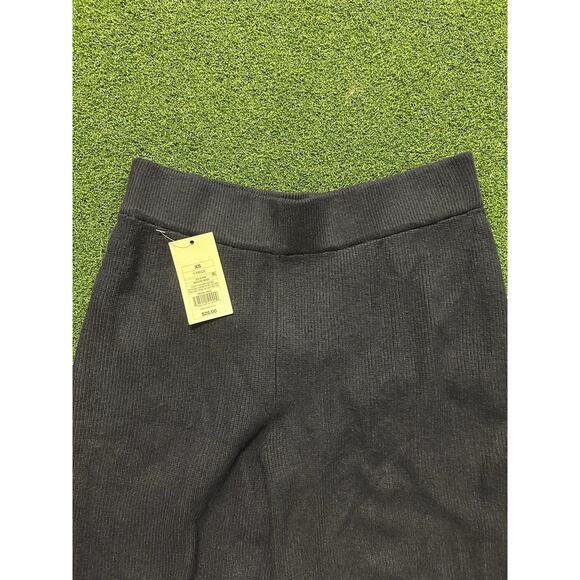 NWT A New Day High-Rise Ribbed Sweater Wide Leg Pants Navy Blue Women XS - Picture 3 of 6